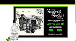 Desktop Screenshot of bondurantbrothersdistillery.com